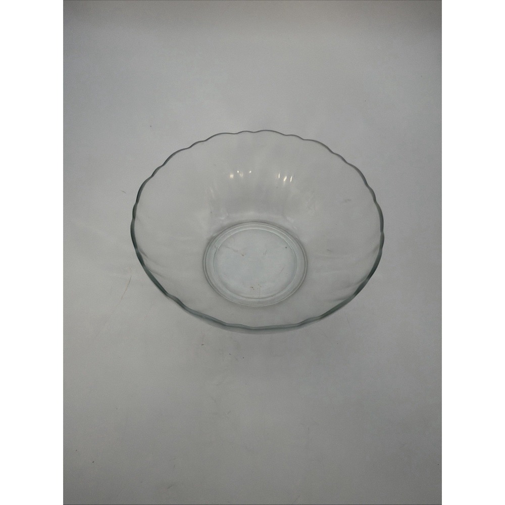 ARCOROC France Clear Glass 7" Serving Bowl Scalloped
